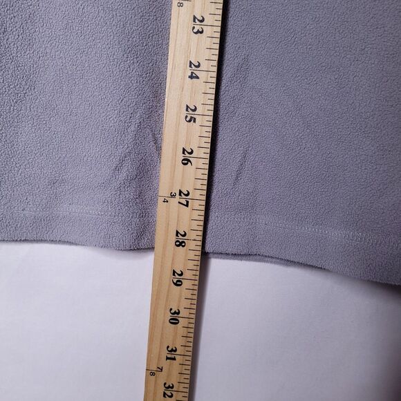 The North Face Fleece Jacket Mens Small Gray 1/4 Zip Hiking Outdoor - Picture 6 of 11